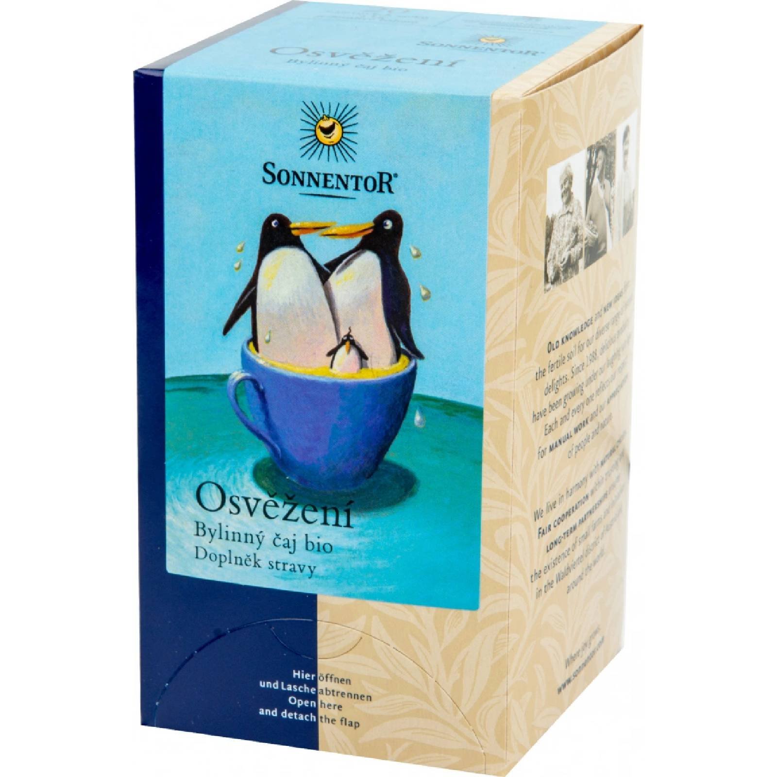 Sonnentor Osvěžení bio porc. dvoukomorový 21,6 g